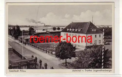 79613 Ak Seestadt Pillau Baltijsk Amiral de Trotha Auberge de Jeunesse vers 1940