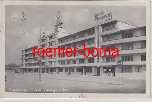 79831 Ak Fredericia in Danemark Hotel Vasegarden 1941