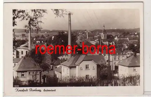 79937 Ak Kreisstadt Rumburg Sudetenland Vue totale vers 1930