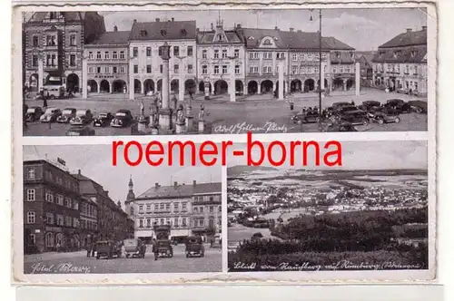 80073 Mehrbild Ak Rumburg Sudetengau Hotel 'Mary' usw. um 1940