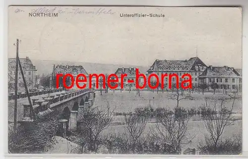 80115 Feldpost Ak Northeim Unteroffizier Schule 1918