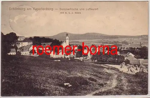 80143 Ak Schönberg am Kapellenberg - Sommerfrische und Luftkurort 1912