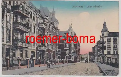 80491 Feldpost Ak Insterburg Tchernyakhovsk Luisenstrasse 1914