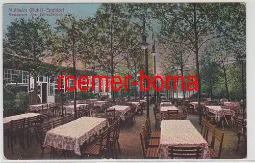 81050 Ak Mülheim (Ruhr) Speldorf Restaurant 'Vier Jahreszeiten' 1914