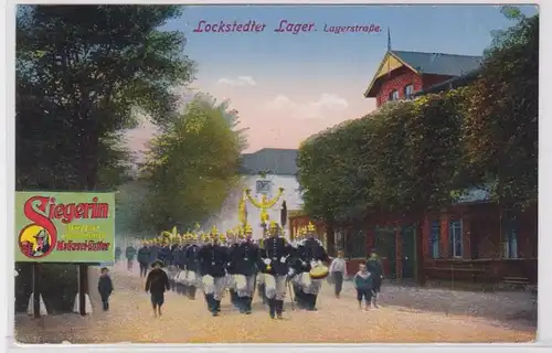 82068 Publicité Feldpost Ak Lockstedter Lagerstrasse 1915