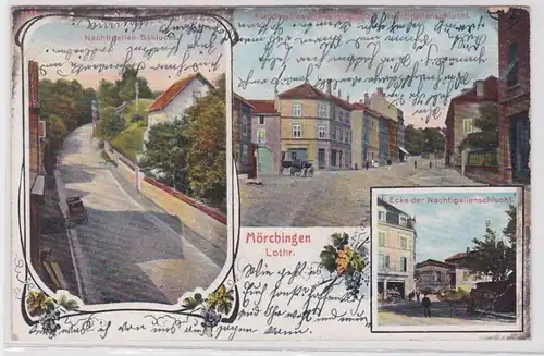 82071 Mehrbild Ak Mörchingen Lothringen Klappenstrasse usw. 1905