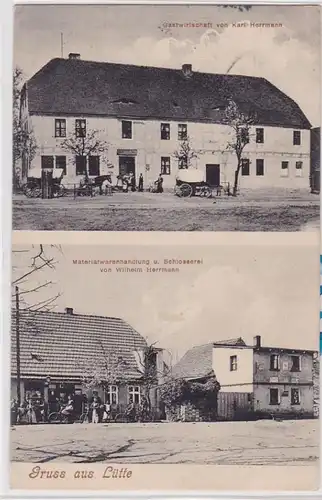 83342 AK Gruss de Lütte - Gastwirtschaft, Matériaurie et Châteaunière