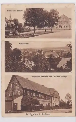 84585 Multi-image Ak St.Egidie en Saxe Bertholds Schunke, école, etc. vers 1925