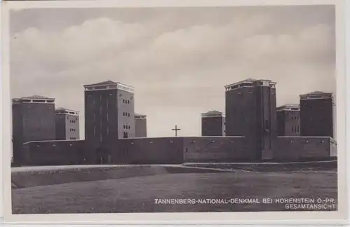 87238 AK Tannenberg Monument national à Hohenstein Prusse orientale - Vue d'ensemble