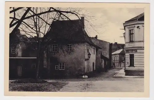 87530 AK Deutsch-Brod (Havlíckuv Brod) - Straßenansicht mit Geschäft 1945