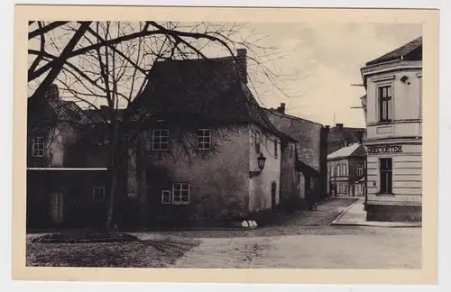 87530 AK Deutsche-Brod (Havlíckuv Brod) - Vue sur la route avec affaires 1945