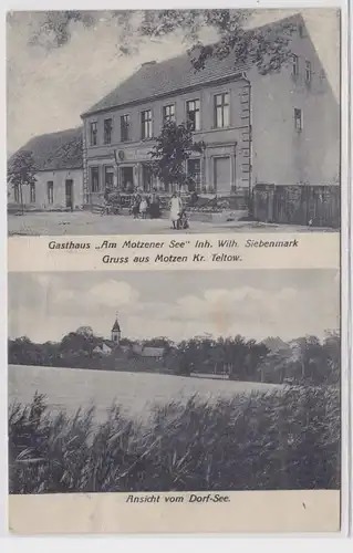 88573 Multi-image Ak Salutation de Motzen Kreis Teltow Hostal vers 1910