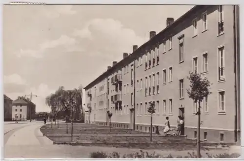 88853 Ak Guben Niederlausitz Karl Marx Strasse 1957