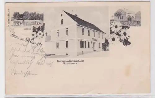 89167 Multi-image Ak Salutation de Peterwitz Stoszowice Hostal à l'empereur allemand