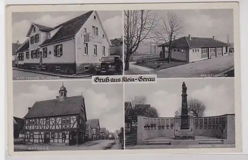 89521 Multi-image Ak Salutation de Klein Gürau Auberge à l'ancre etc. vers 1940