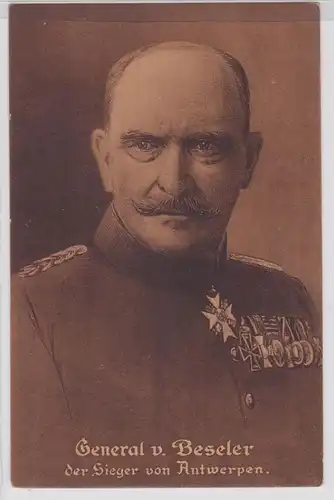 90311 Poste de terrain Ak General von Beseler des 'N°1 d'Anvers' 1915