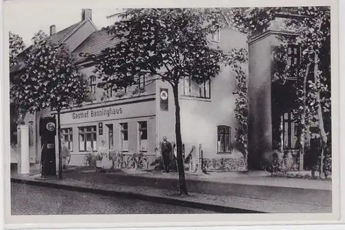 90314 Ak Rheine in Westfalen Gasthof Hermann Benninghaus um 1930