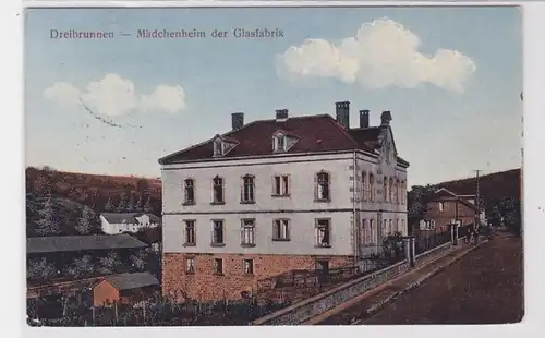 90782 AK Tribunnen - Giuleinheim de l'usine de verre 1917