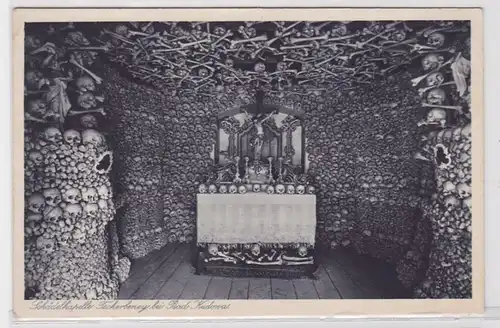 90798 Ak Schädelkapelle Tscherbeney bei Bad Kudowa um 1930