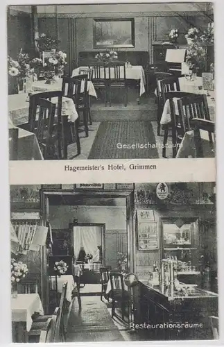 90810 AK Hagemeister's Hotel, Grimmen - Salle de réunion & Restauration