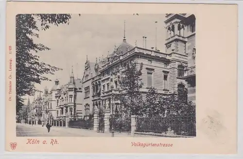 92122 AK Köln am Rhein - Volksgartenstrasse mit Stadtvillen um 1900