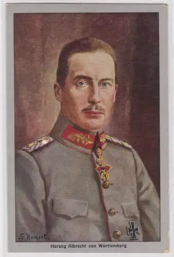 92340 Feldpost Ak Herzog Albrecht von Württemberg 1915