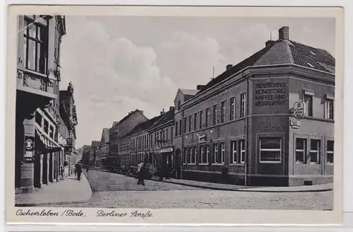 93221 Ak Oschersleben Bode Berliner Strasse 1941