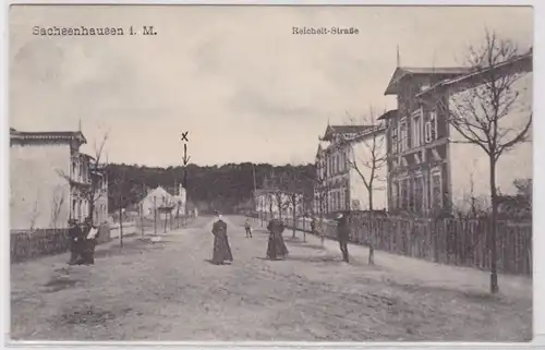 93344 Ak Sachsenhausen i.M. Reichelt Strasse 1909