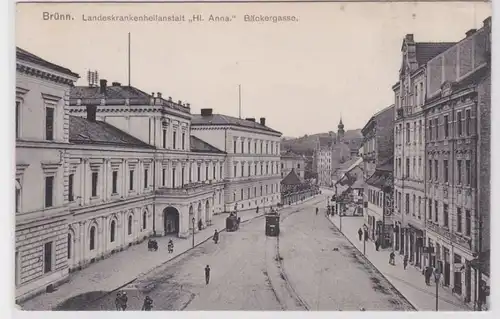 93399 AK Brno - Hôpital national de la Santé 'Saint Anna' Bäckergasse 1915