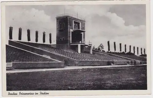 93512 AK Breslau - Friesenwiese im Stadion 1938