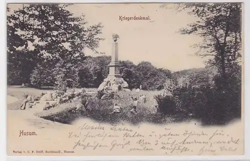94177 Ak Husum Monument aux Guerriers 1902