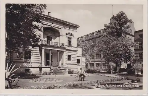 94329 Ak Guben Niederlausitz Poliklinik und Krankenhaus 1953