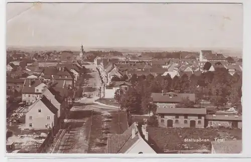 94429 Ak Stallupönen Nesterow in Ostpreussen Totalansicht 1930