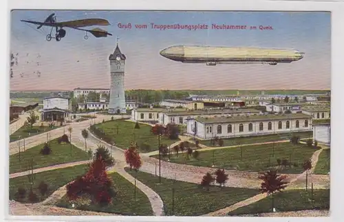 94456 Feldpost Ak Gruß vom Truppenübungsplatz Neuhammer am Queis 1915