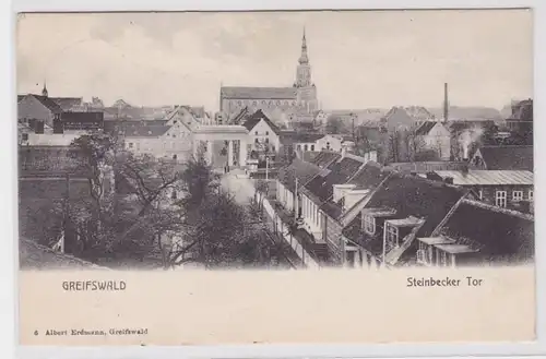94549 Ak Greifswald Steinbecker Porte 1912