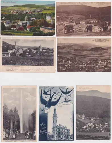 94691/7 Ak Bad Landeck Ladek-Zdrój en Silésie Vues de l'endroit vers 1915