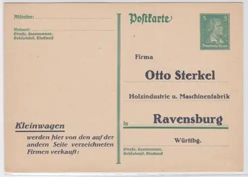 96171 DR Carte postale P170 Impression O. Sterkel Maschinenfabrik Ravensburg