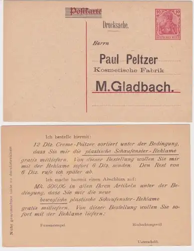 96729 DR Plein de choses Carte postale P107 Pression Paul Peltzer Fabrik Mönchengladbach