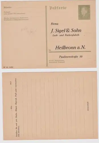 97768 DR Carte postale complète P199 tirage J.Sigel & Sohn Fabrik Heilbronn