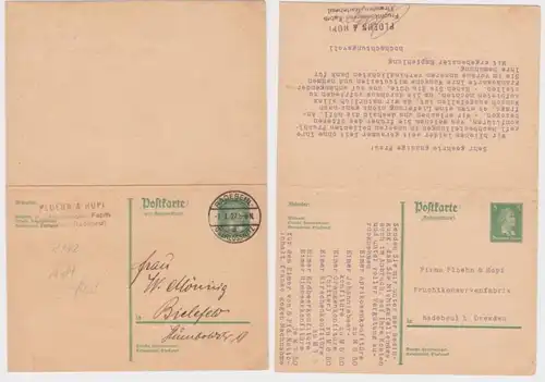 97817 DR Carte postale P172 Impression Ploehn &Hopf Fabrication de conserves Radebeul