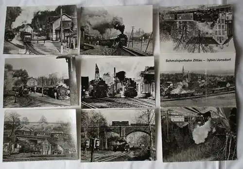 Cartes postales avec 6 cartes piste étroite Zittau - Oybin/Jonsdorf (94587)