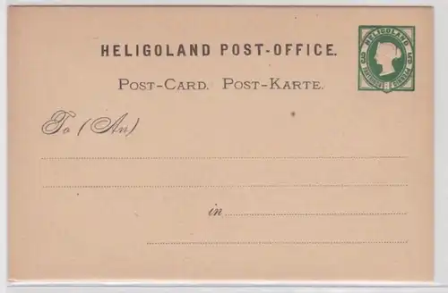 05384 Carte postale P1 Allemagne ancienne Helgoland Impression 3 Farthings
