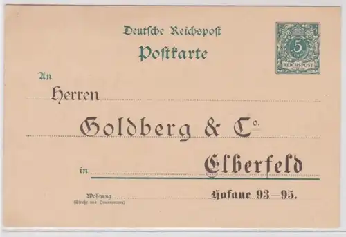 27926 DR Carton postale P20 Imprimer Goldberg & Co. Elberfeld