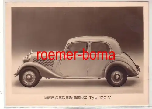 29315 Ak Mercedes Benz type 170 V vers 1936
