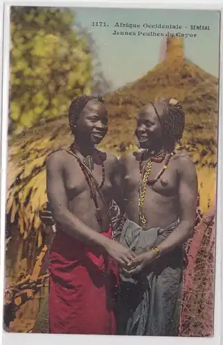 54610 Ak Senégal indigènes nus vers 1915