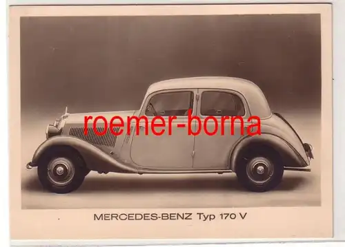 60668 Ak Mercedes Benz type 170 V vers 1936