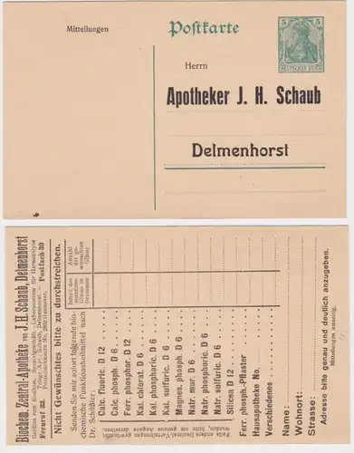 68271 DR Plein de choses Carte postale P90 Imprimer pharmacien J.H. Straub Delmenhorst