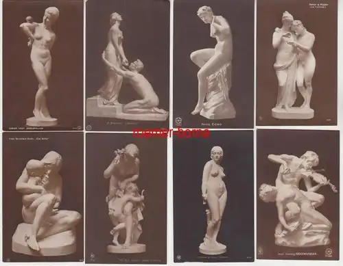 69203/8 Arts et sculptures érotiques Ak vers 1910