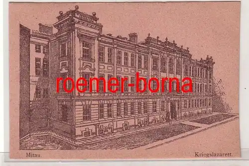 69935 Ak Mitau Jelgava Lettonie Hôpital de guerre vers 1915