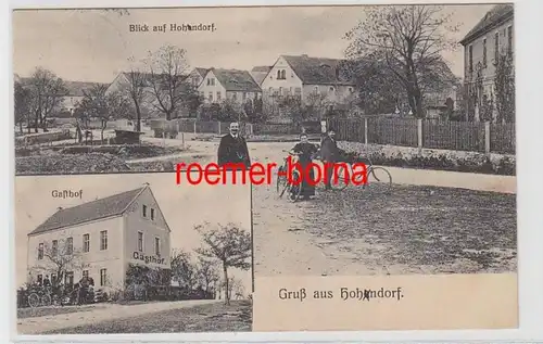 72342 Ak Gruß aus Hohendorf Gasthof 1908